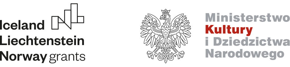 Logo EOG i Ministerstwa Kultury i Dziedzictwa Narodowego