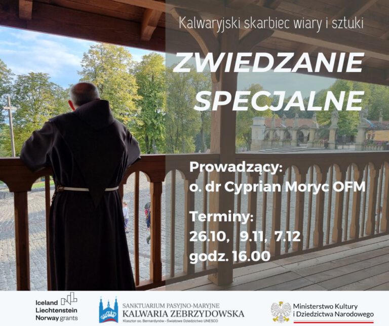 Oprowadzanie specjalne przez kustosza sanktuarium