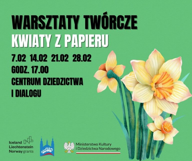 Warsztaty twórcze – ZAPOWIEDŹ